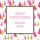 Pink Holiday Trees Stickers Image 2 of 3